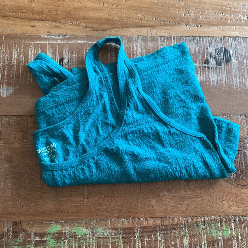 Blue tank top